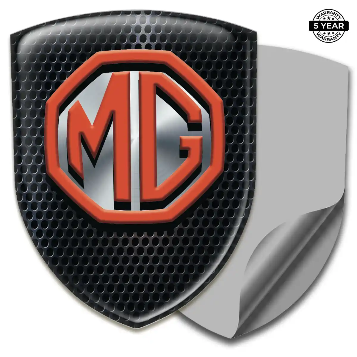 MG Epoxy Domed Sticker Elite Finish