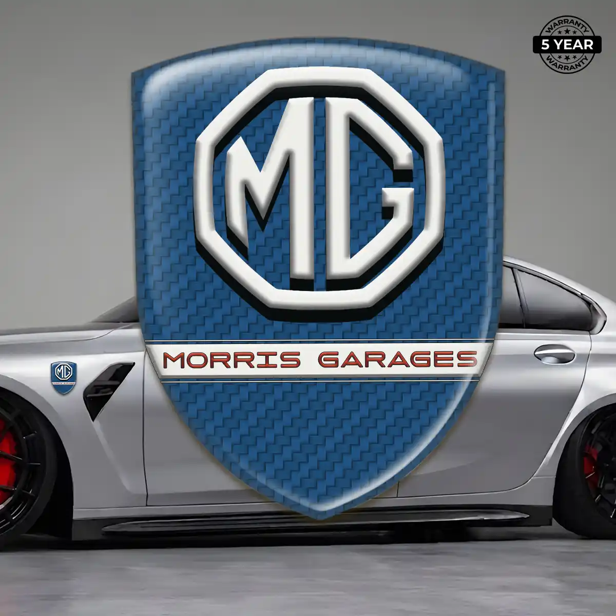 MG Epoxy Domed Sticker Interior Elegance