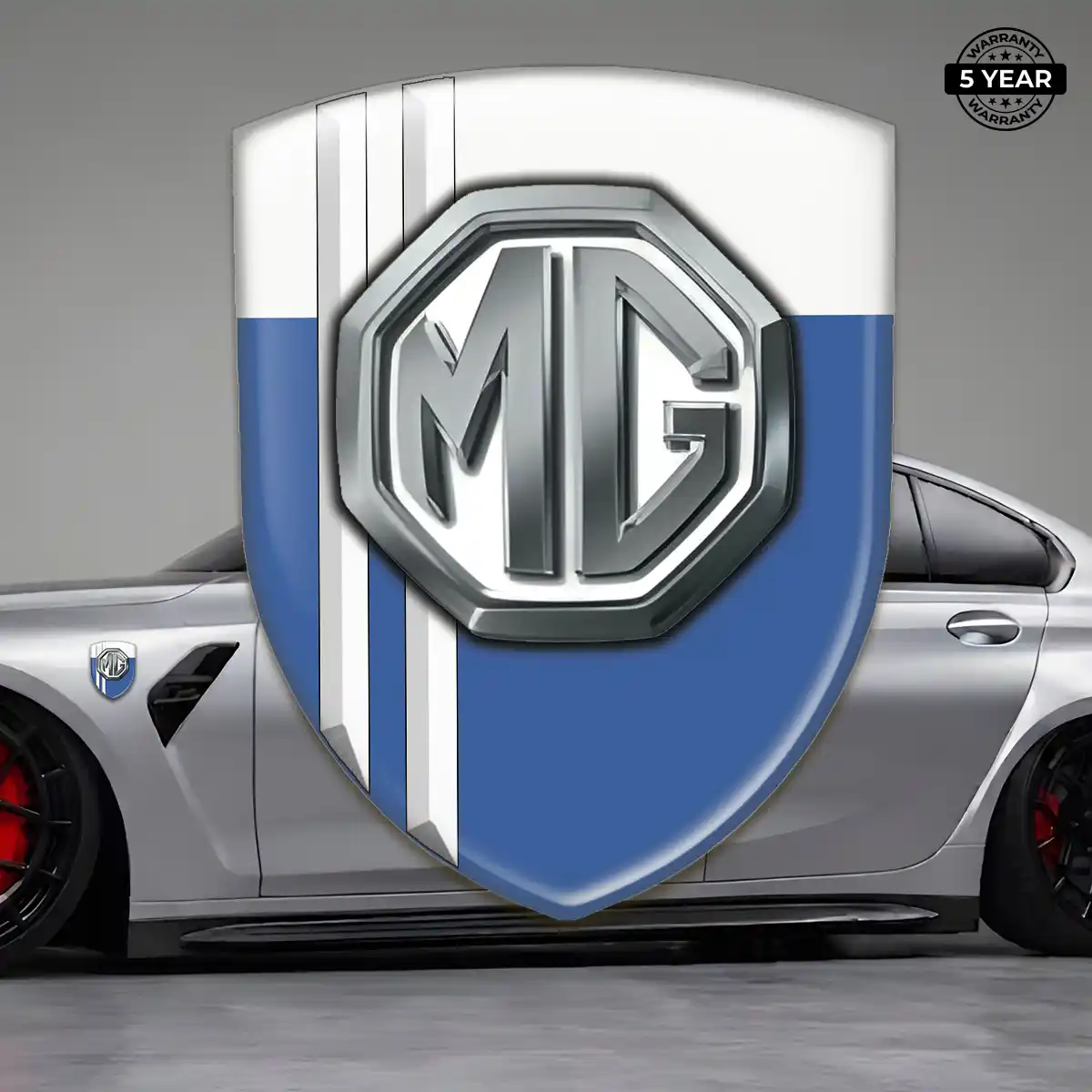 MG Epoxy Domed Sticker Sleek Style