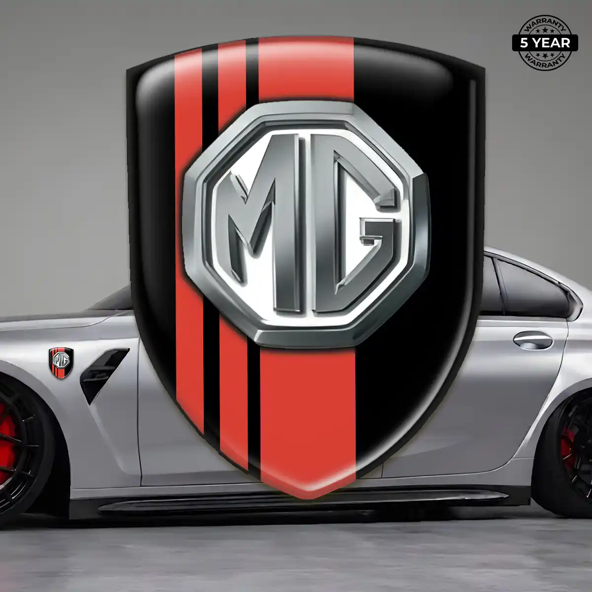 MG Gel Badge Sticker Cabin Style