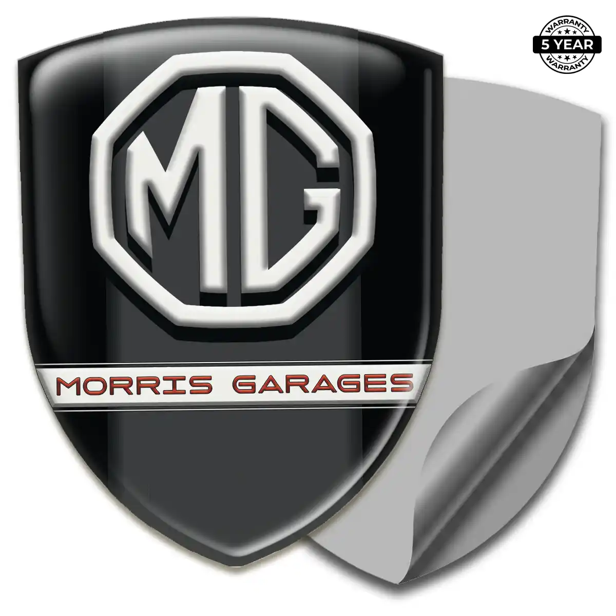 MG Gel Badge Sticker Elite Finish