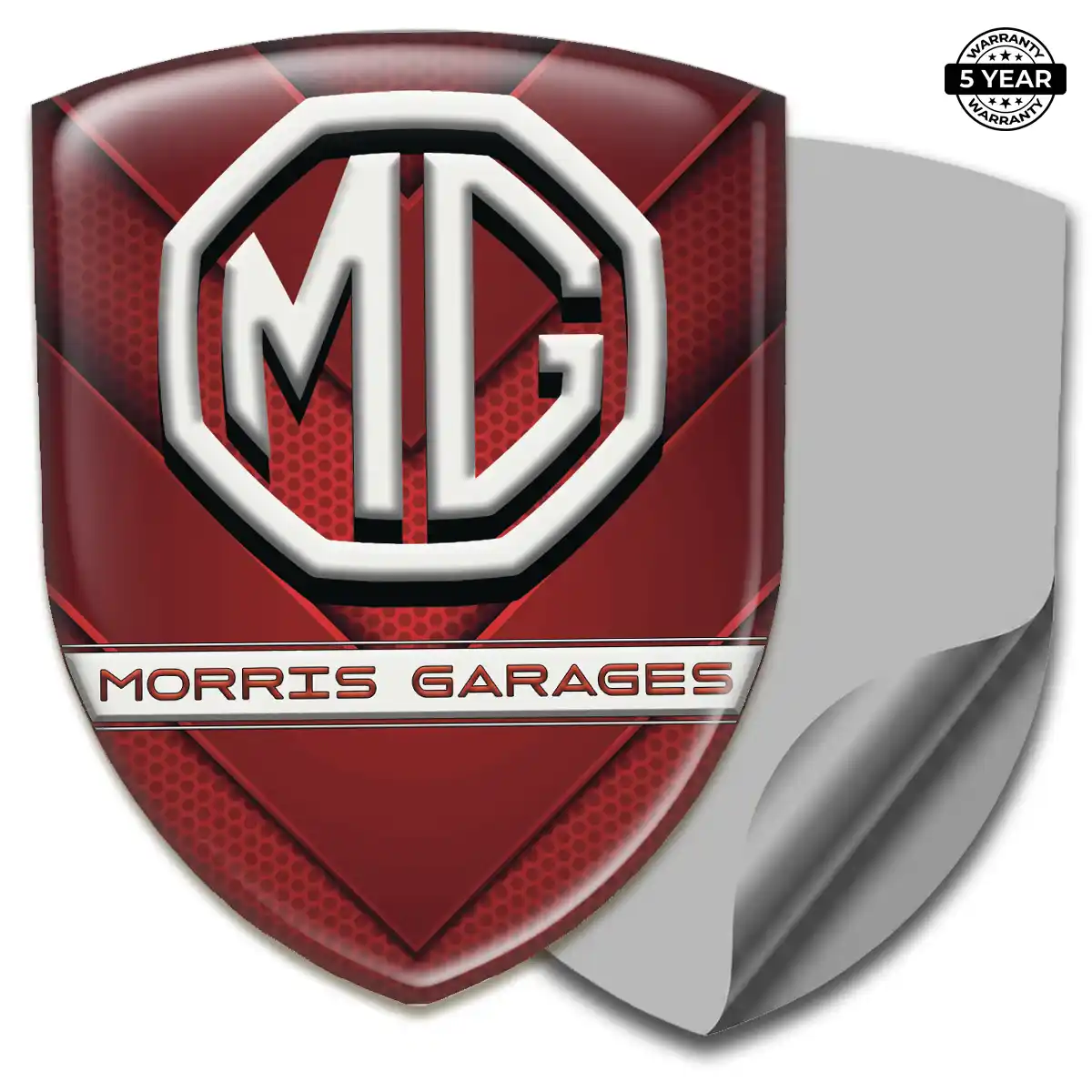 MG Gel Badge Sticker Interior Luxe