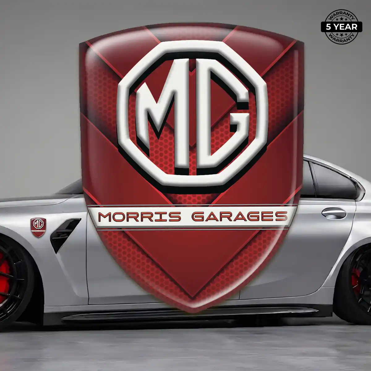 MG Gel Badge Sticker Interior Luxe
