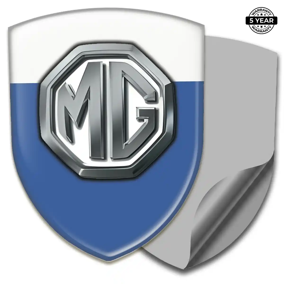 MG Gel Badge Sticker Refined Design
