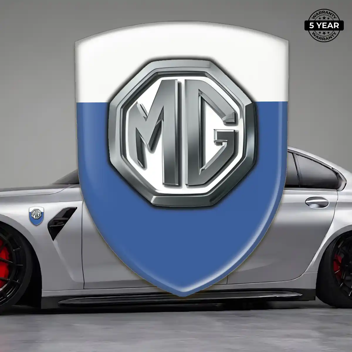 MG Gel Badge Sticker Refined Design