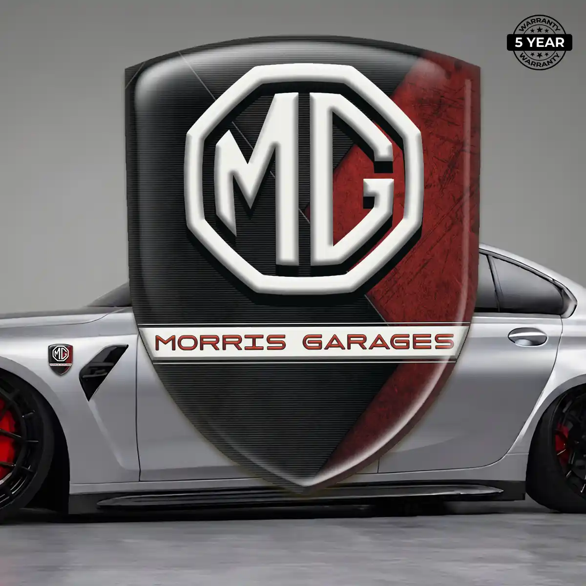 MG Gel Emblem Sticker Exterior Luxe