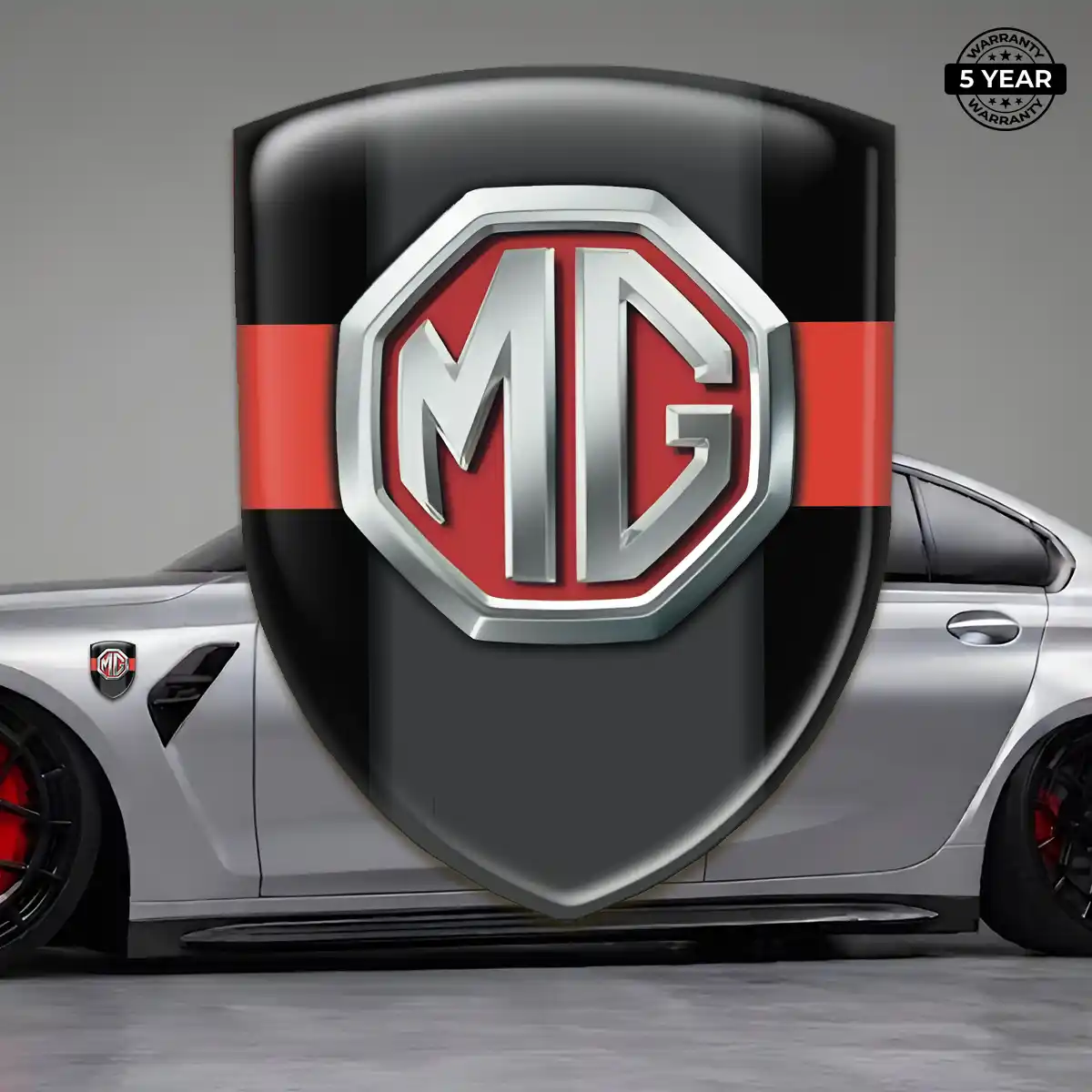 MG Gel Emblem Sticker Interior Elegance