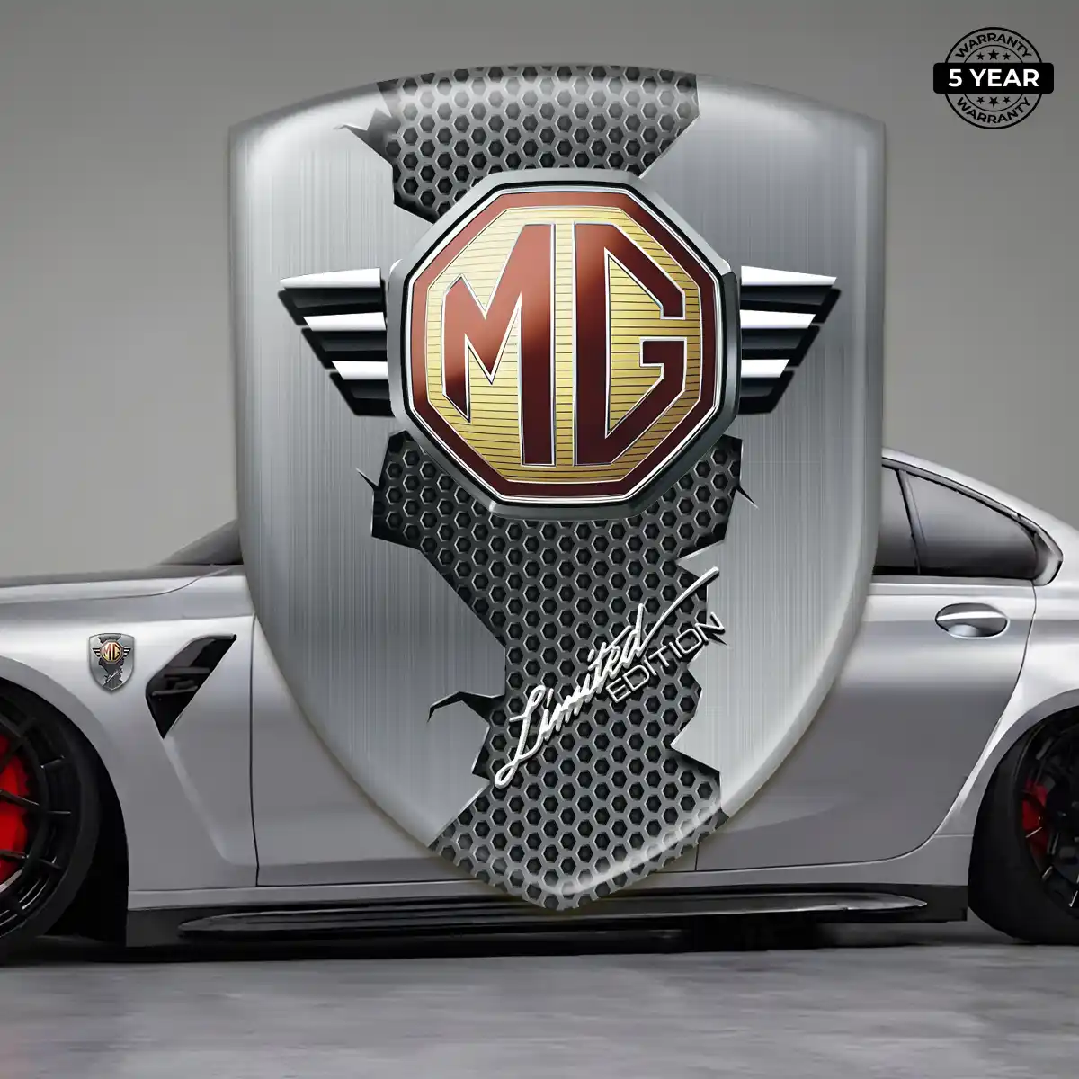MG Gel Emblem Sticker Prestige Line