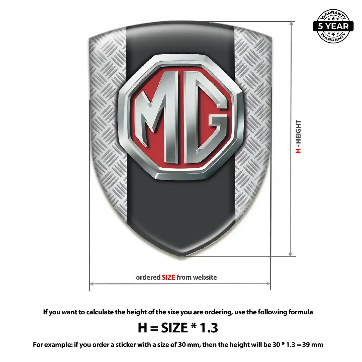 MG Logo Badge Deluxe Edition