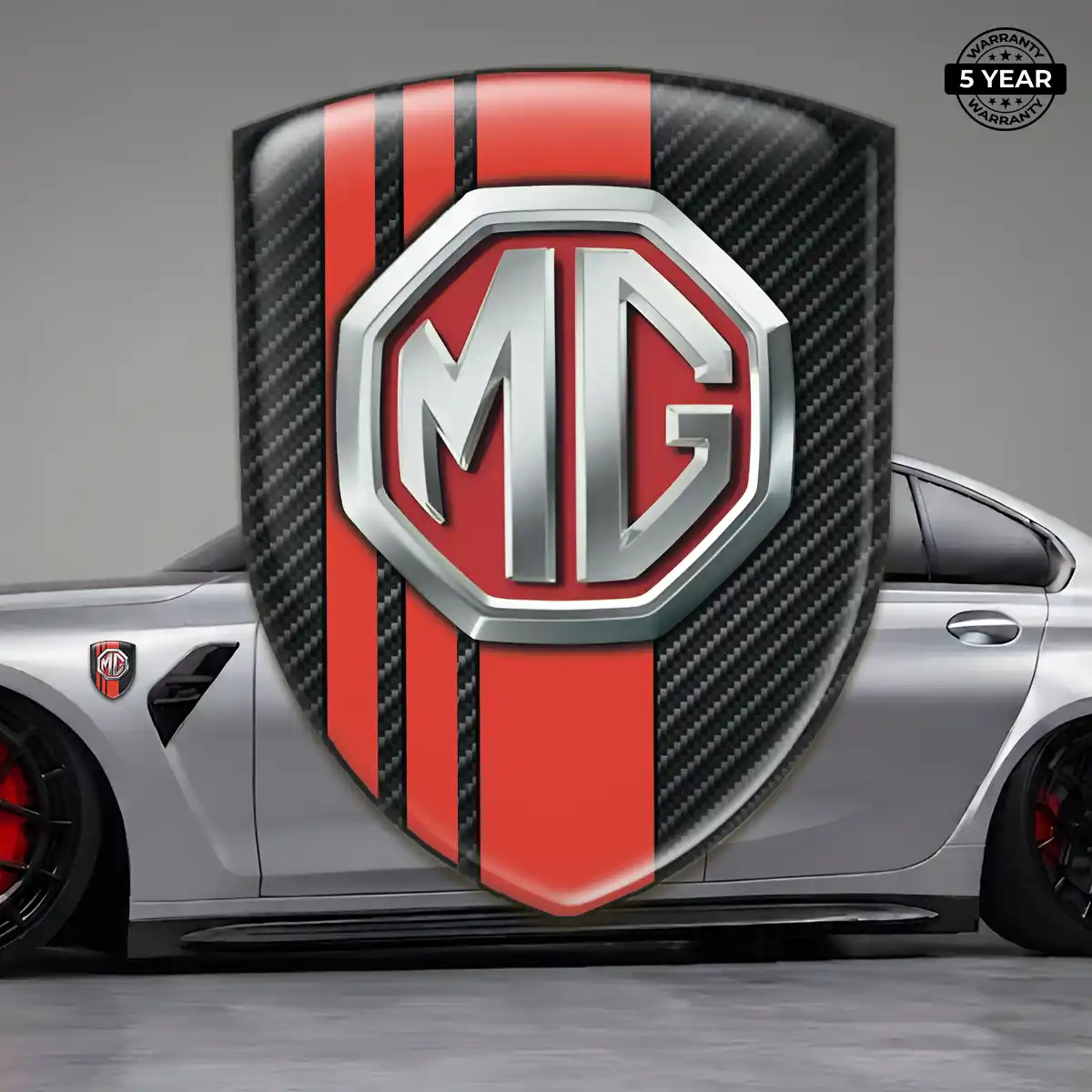 MG Logo Badge Interior Luxe