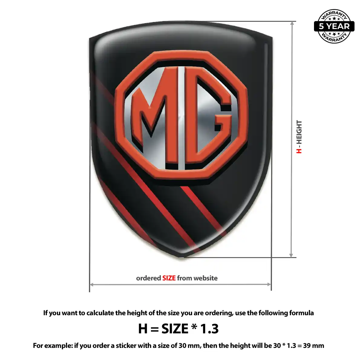 MG Logo Badge Noble Edition