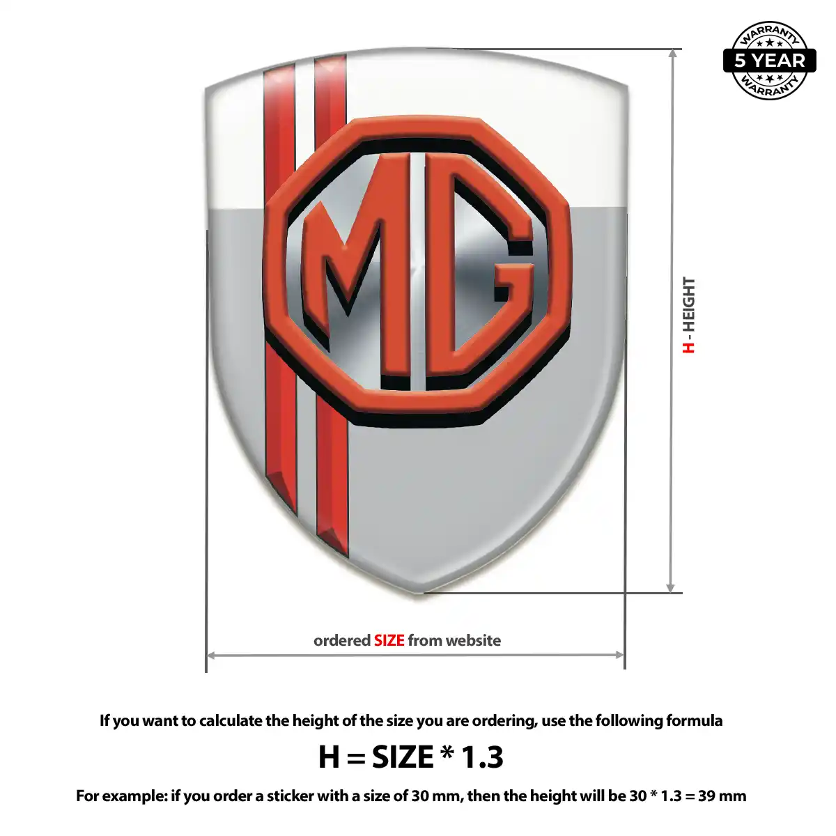 MG Logo Badge Opulent Line