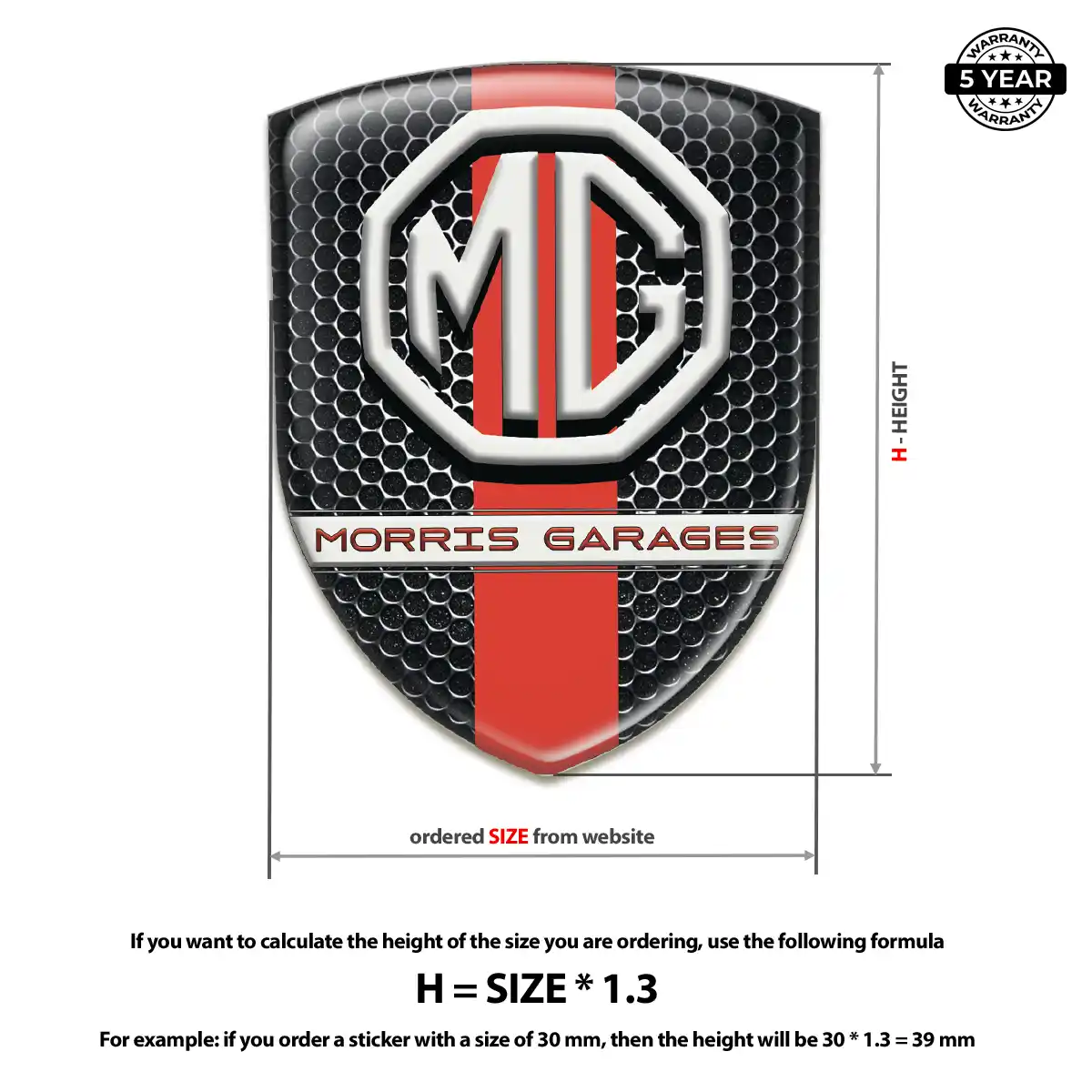 MG Logo Badge Outer Style