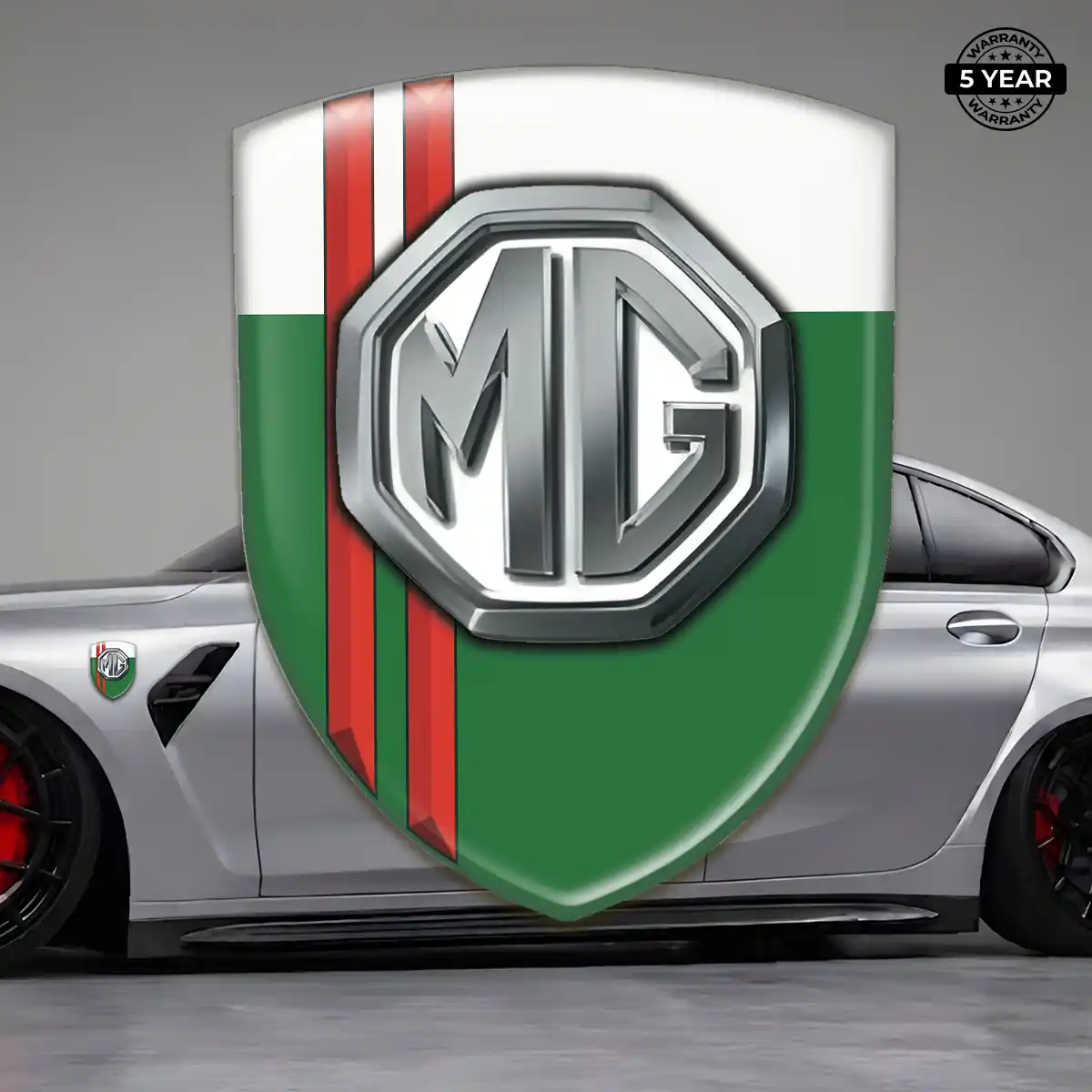 MG Logo Badge Resin Luxe