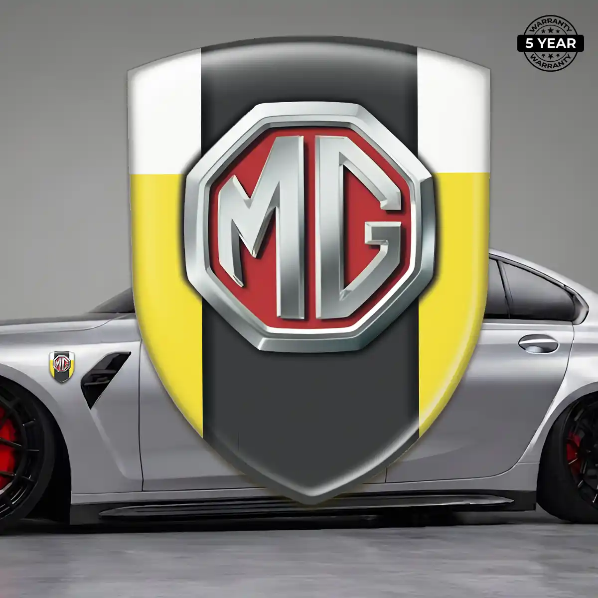 MG Logo Badge Sleek Style