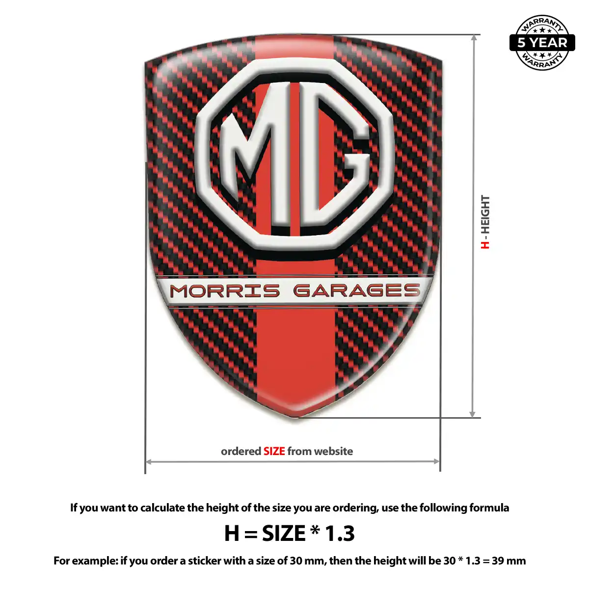 MG Logo Emblem Deluxe Edition