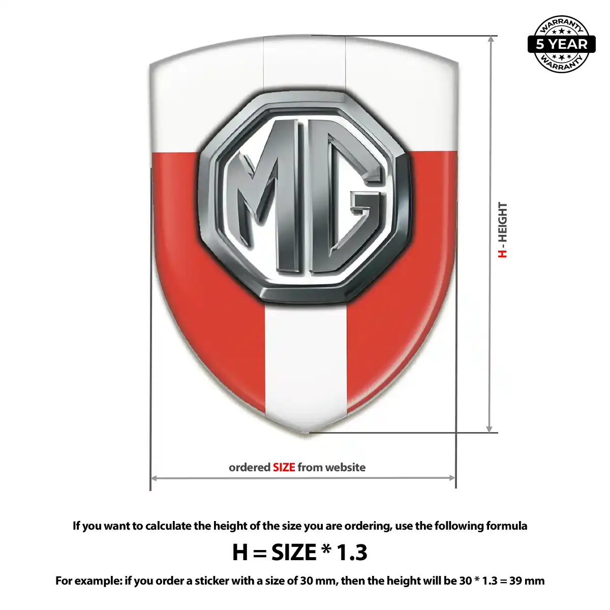 MG Logo Emblem Prestige Line