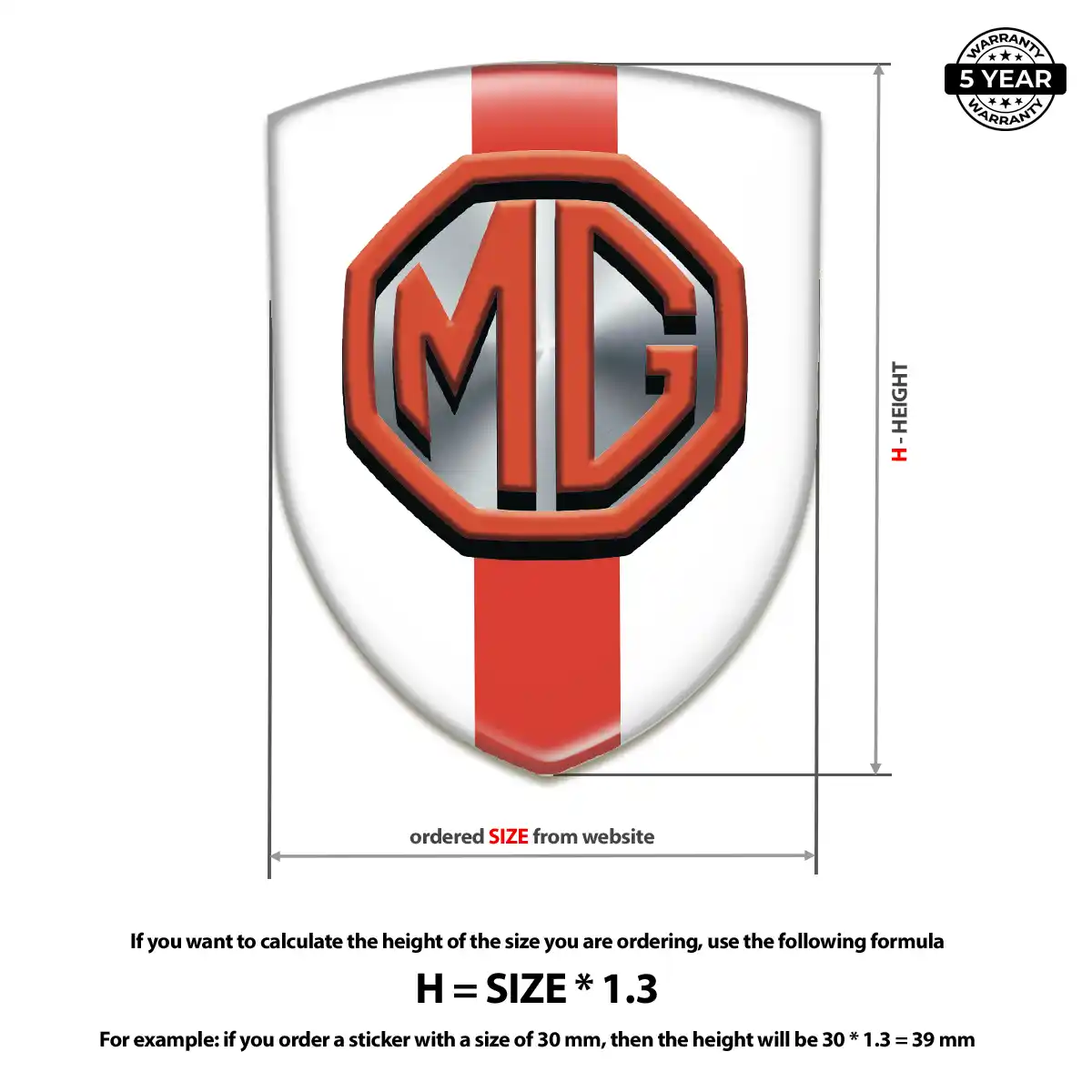 MG Logo Emblem Prime Quality