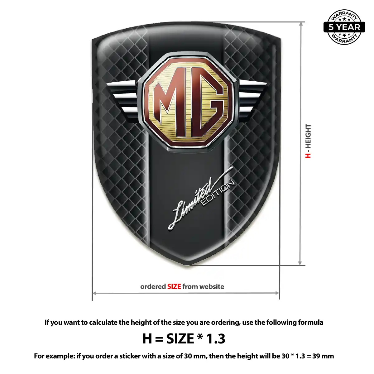MG Logo Emblem Superior Craft