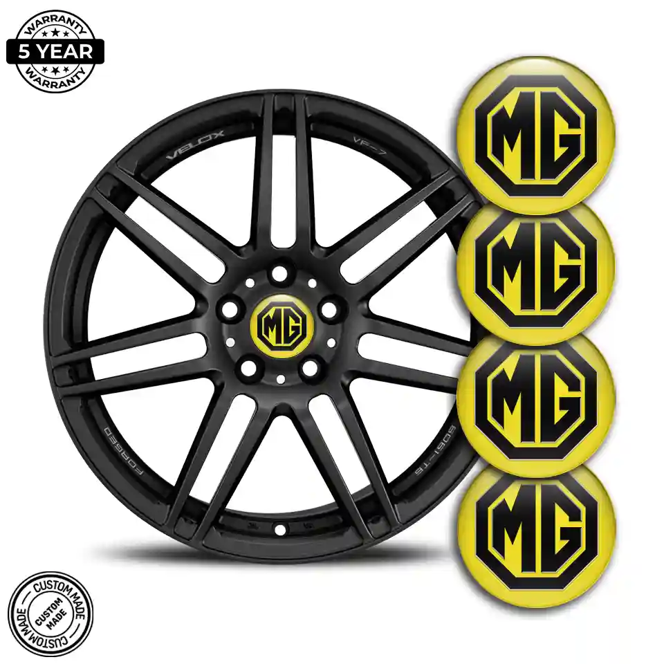 MG Logo Silicone Badge Refined Design
