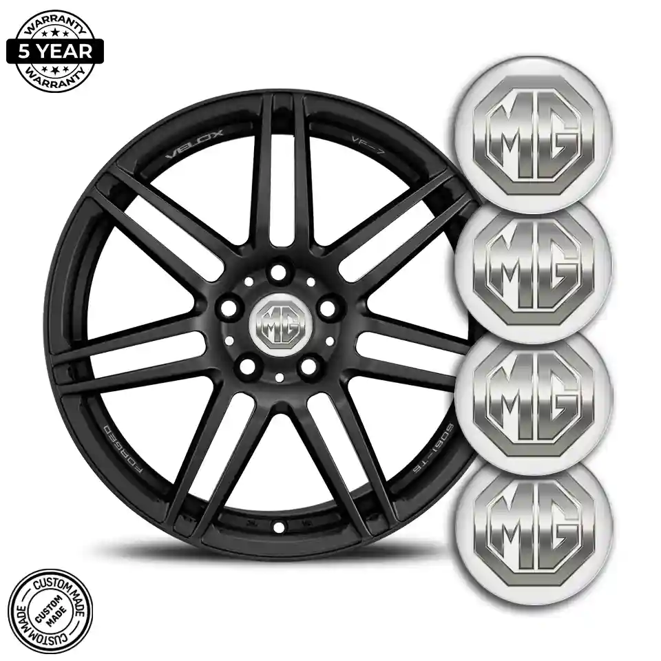 MG Logo Silicone Emblem Refined Design
