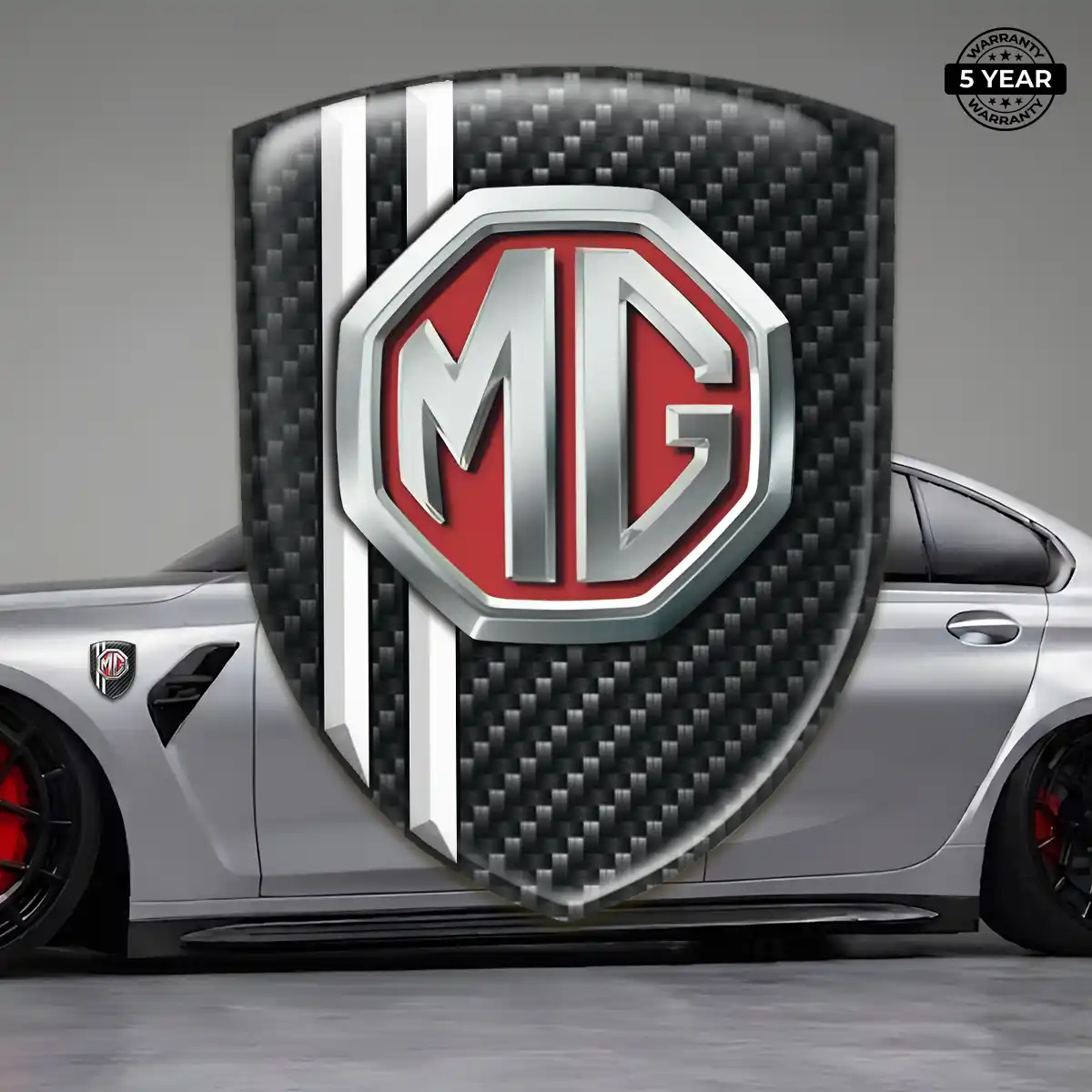 MG Logo Sticker Interior Elegance