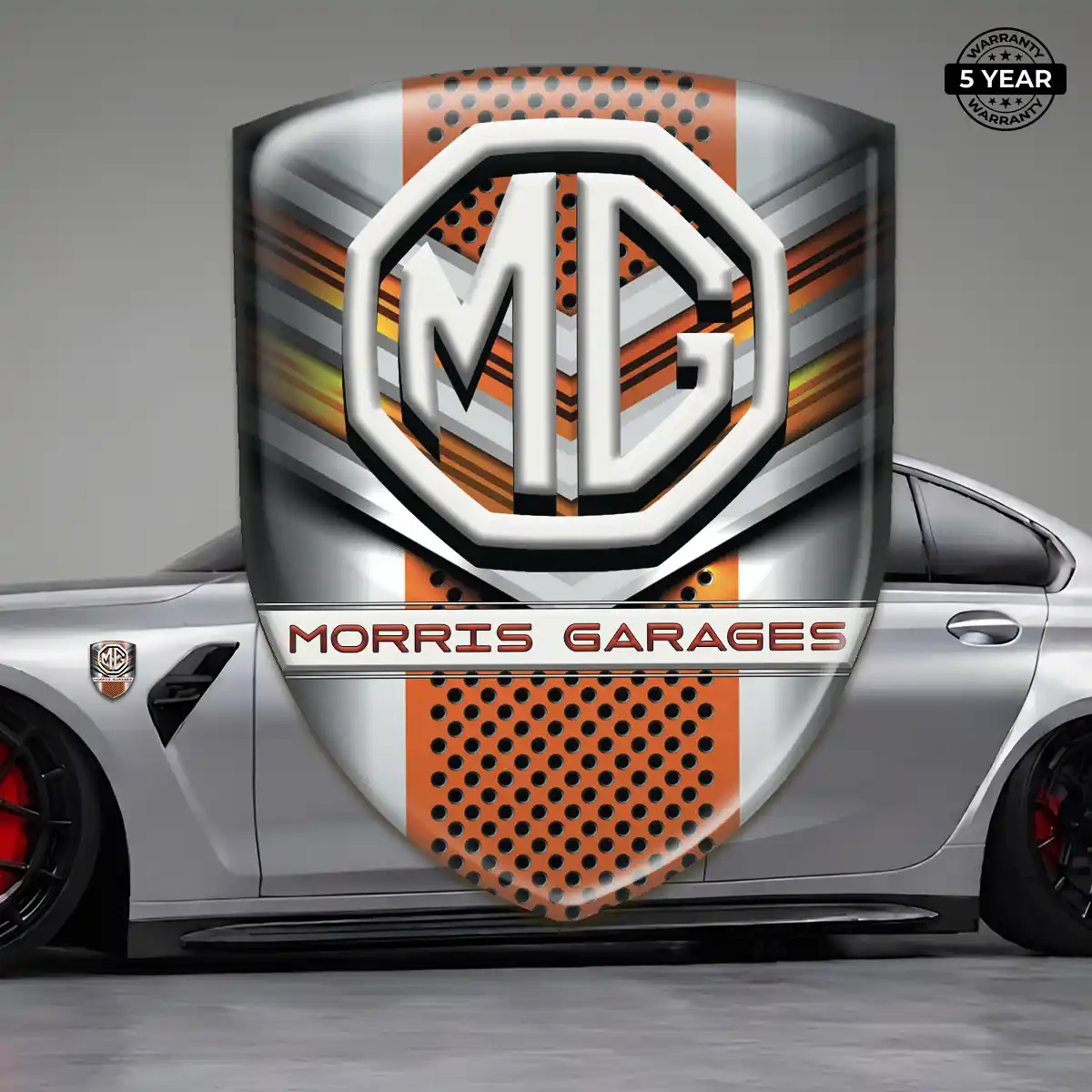 MG Logo Sticker Resin Elite