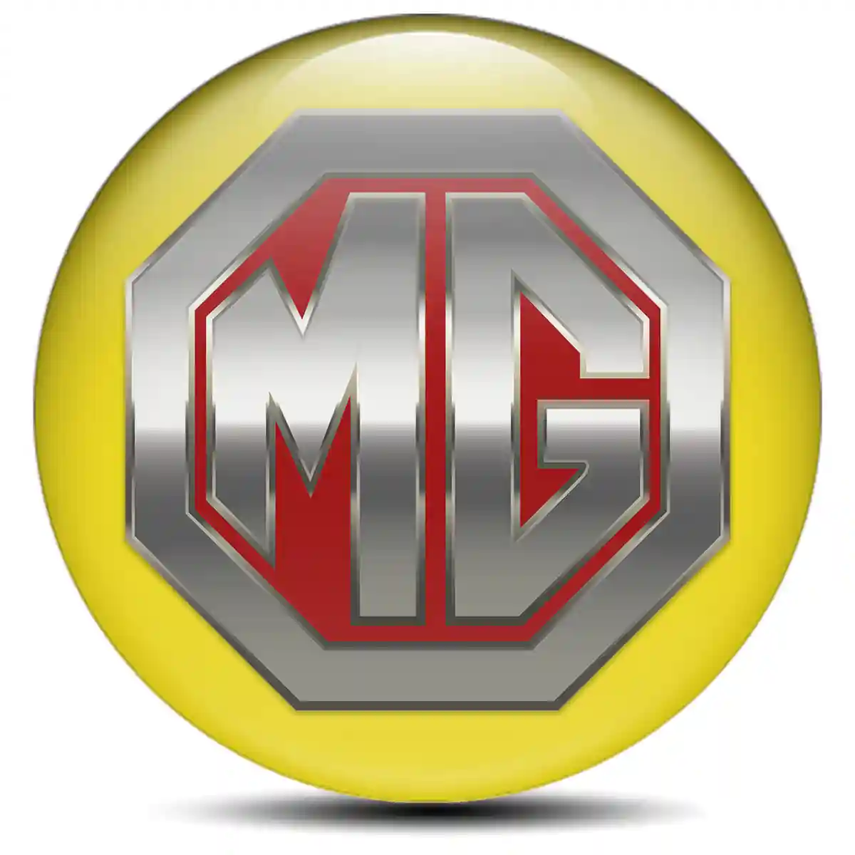 MG Logo Sticker Sleek Style