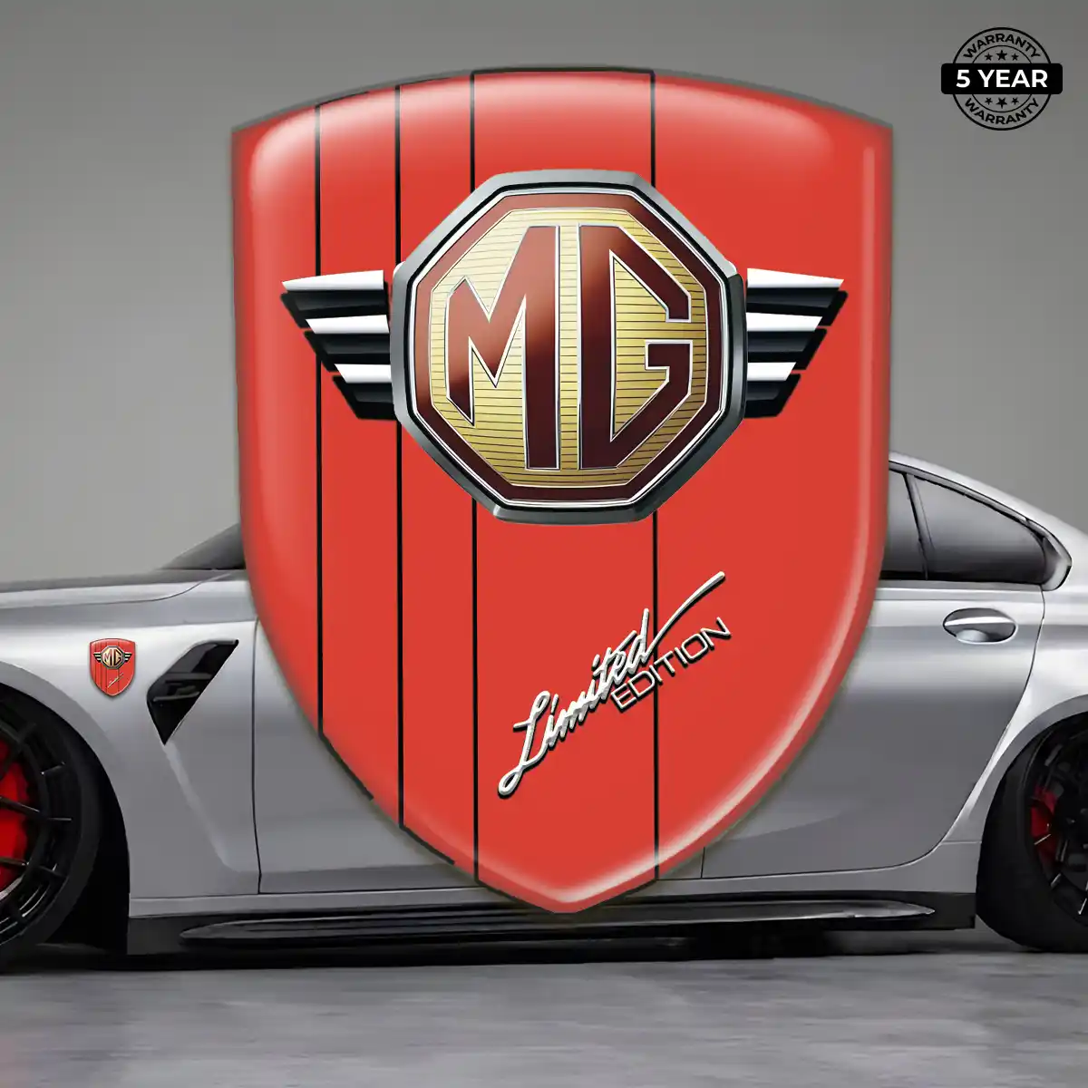 MG Polyurethane Domed Sticker Noble Edition