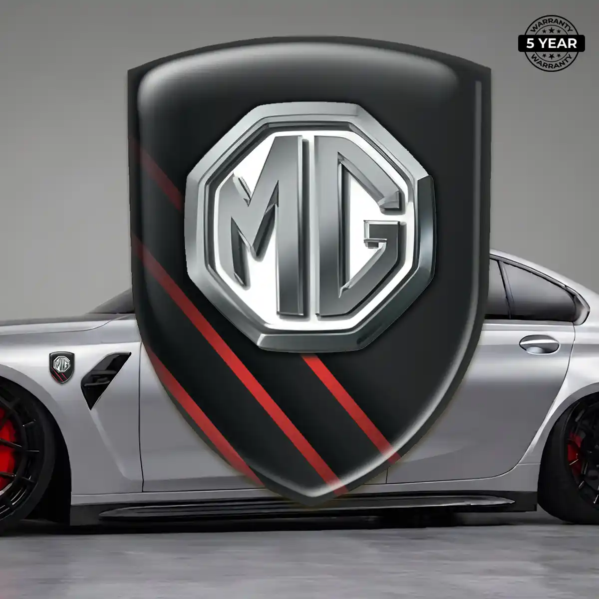 MG Polyurethane Domed Sticker Premium Dome