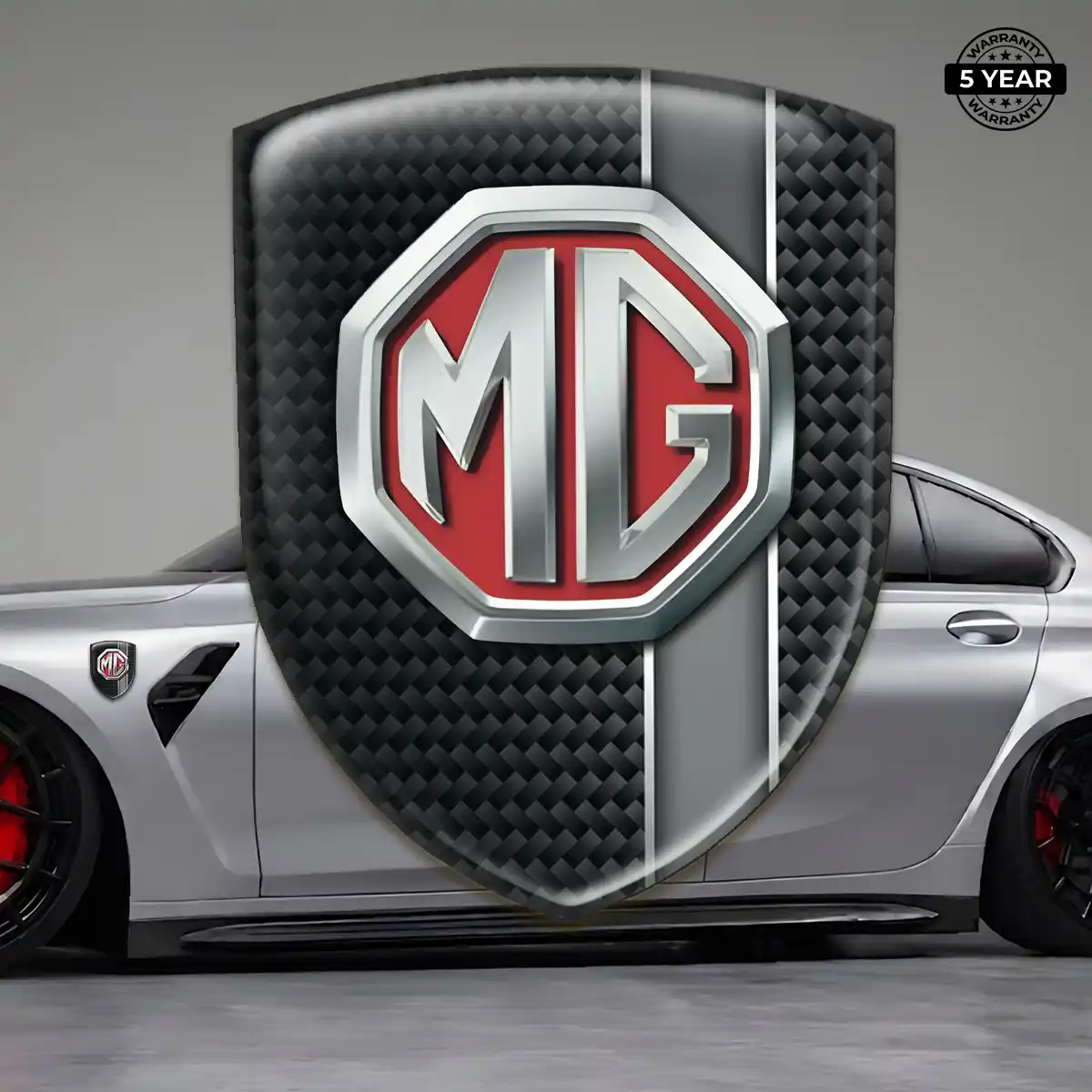 MG Polyurethane Domed Sticker Prestige Line