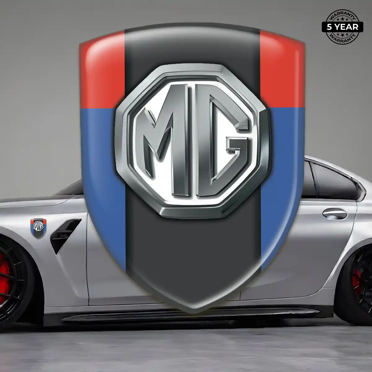 MG Resin Badge Sticker Cabin Style