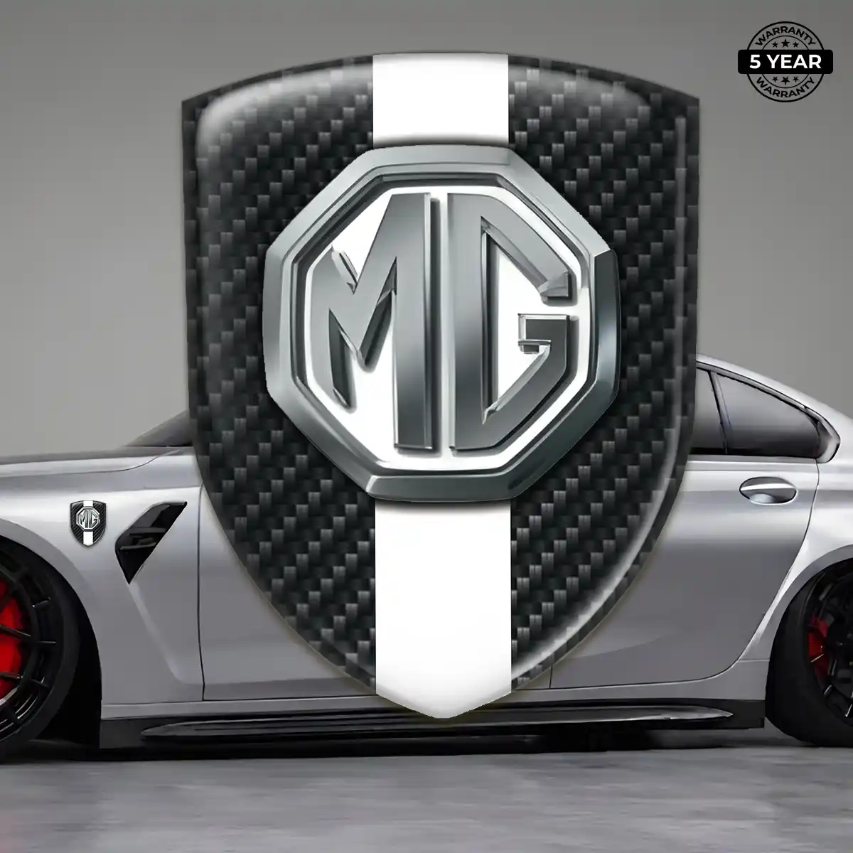 MG Resin Badge Sticker Interior Luxe
