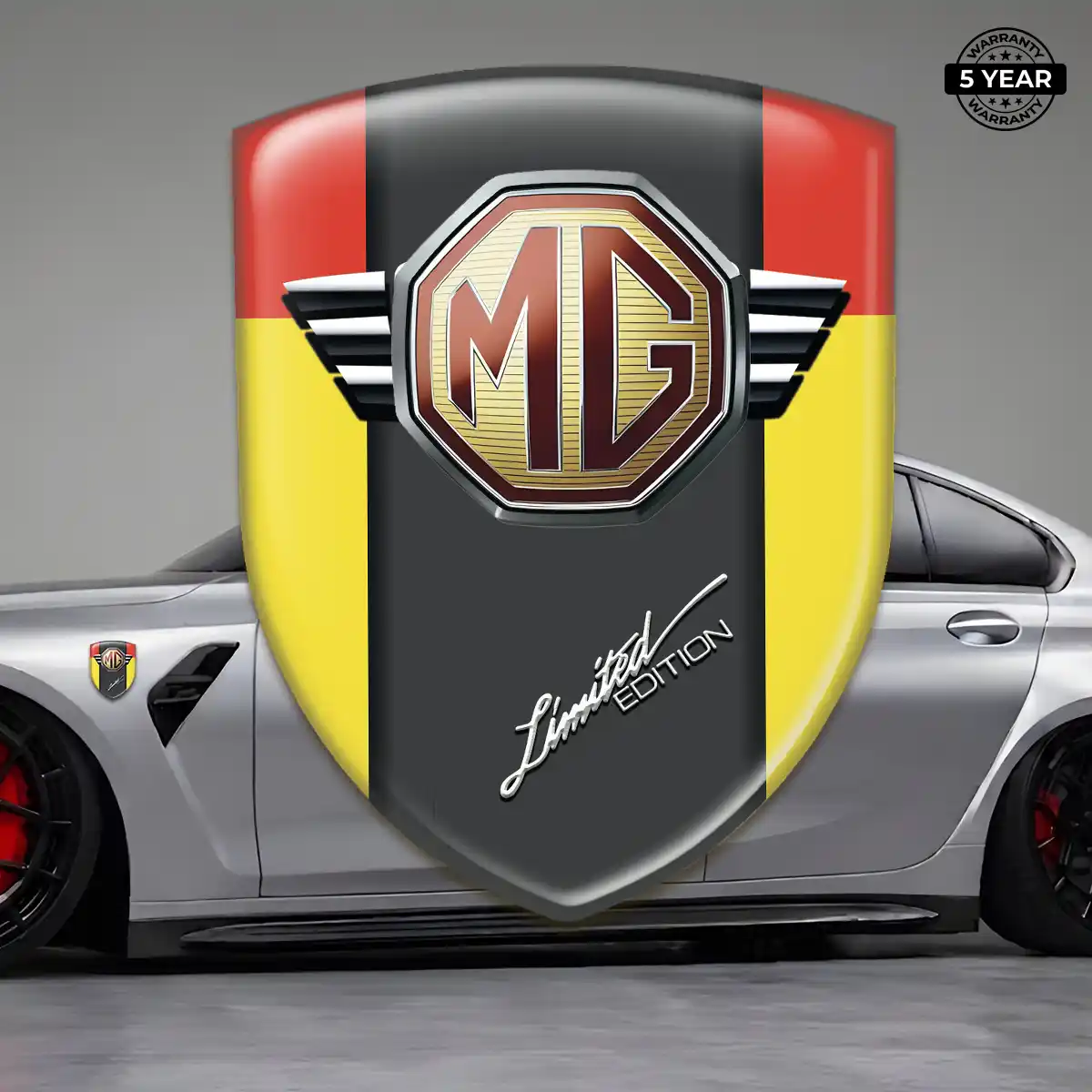 MG Resin Domed Sticker Cabin Style