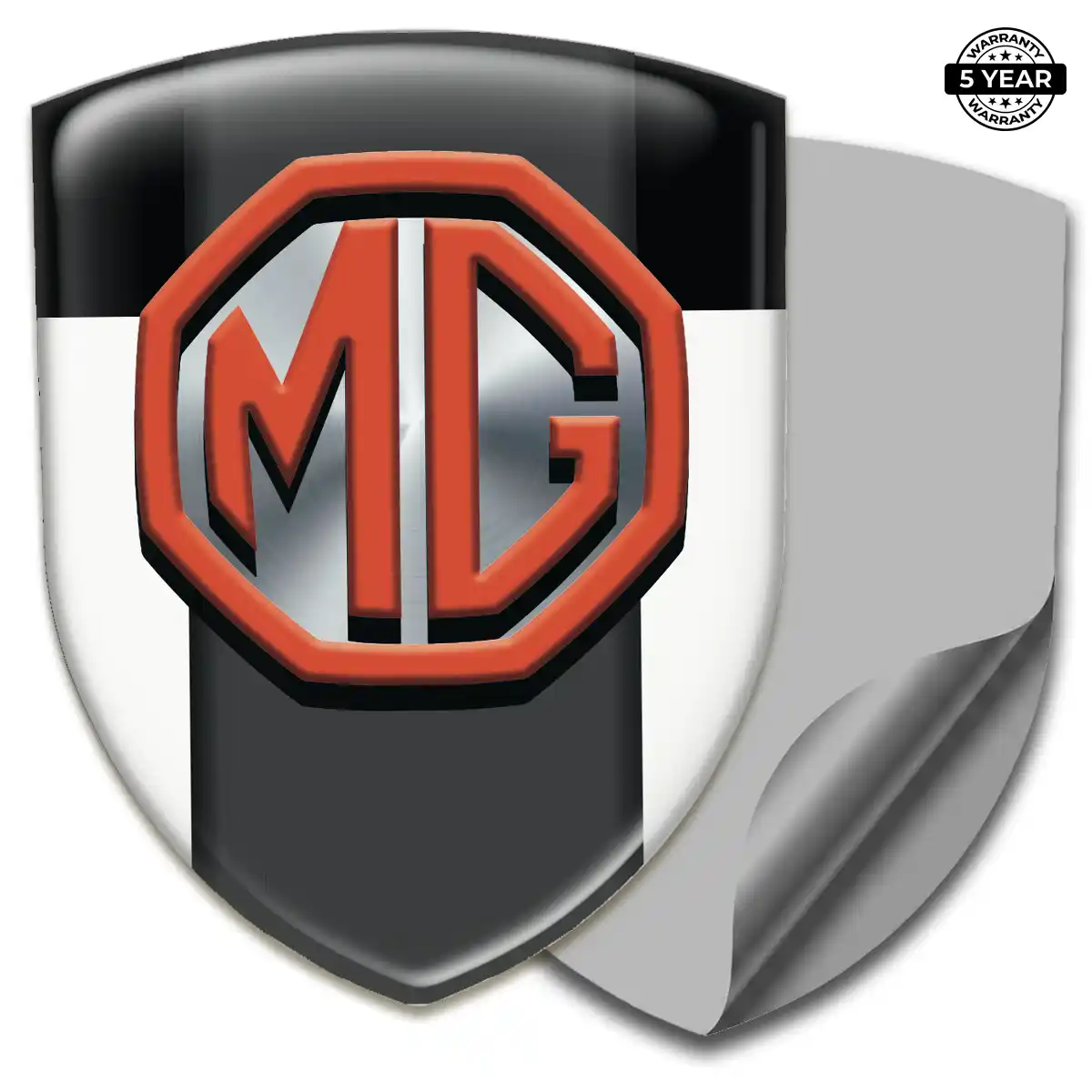 MG Resin Domed Sticker Elite Finish