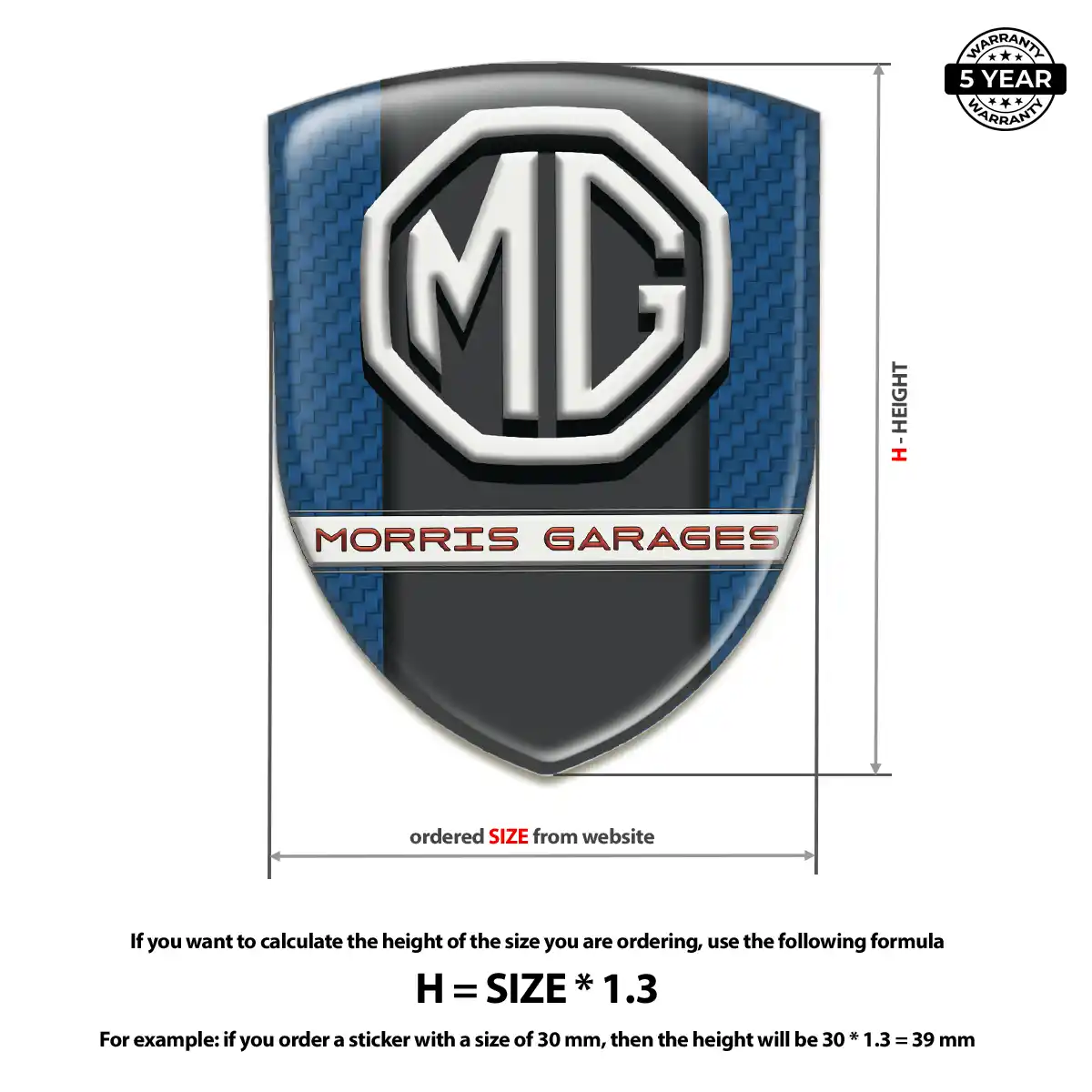 MG Resin Domed Sticker Exclusive Series