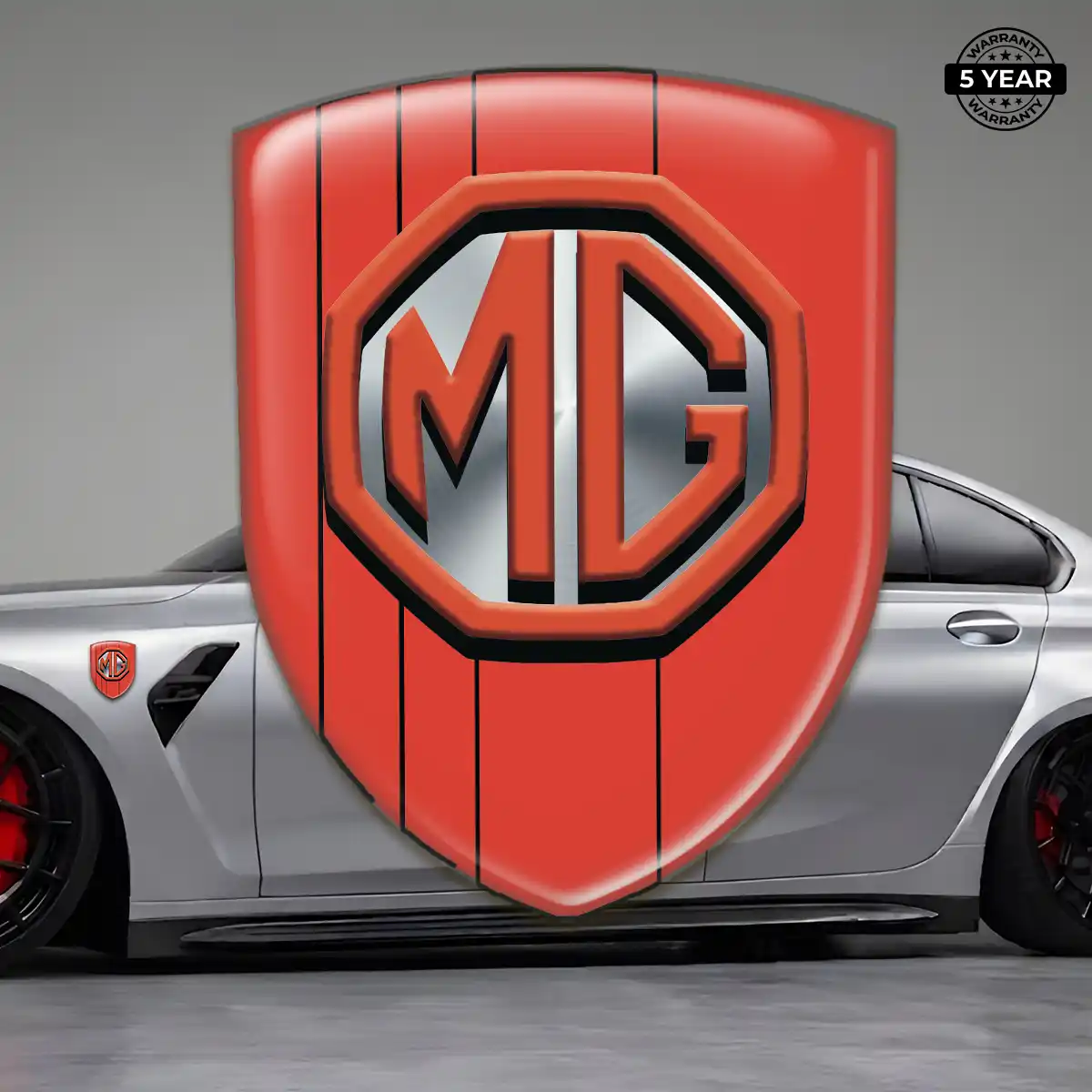 MG Resin Domed Sticker Interior Elegance