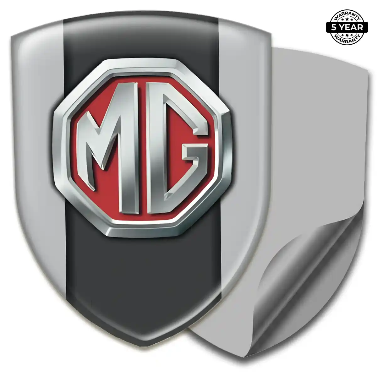 MG Resin Domed Sticker Sleek Style