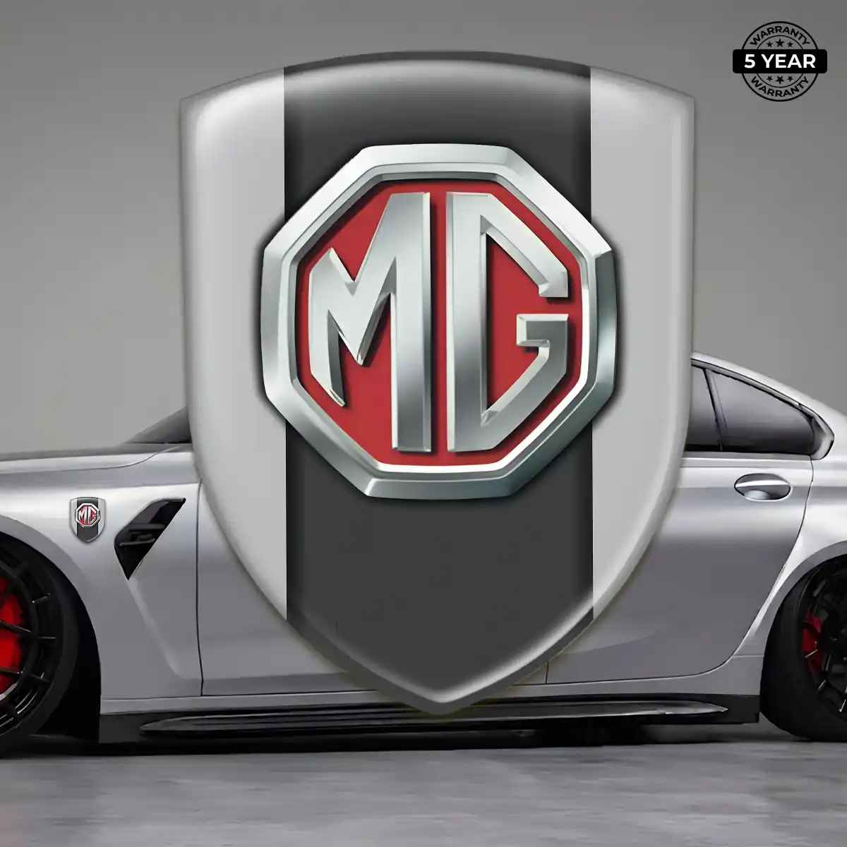 MG Resin Domed Sticker Sleek Style