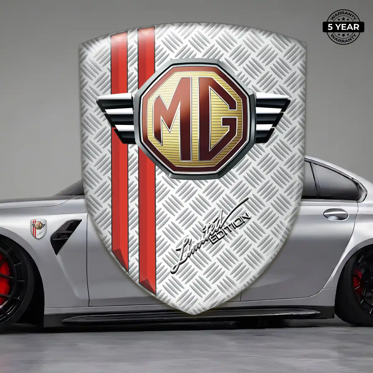 MG Resin Emblem Sticker Interior Luxe