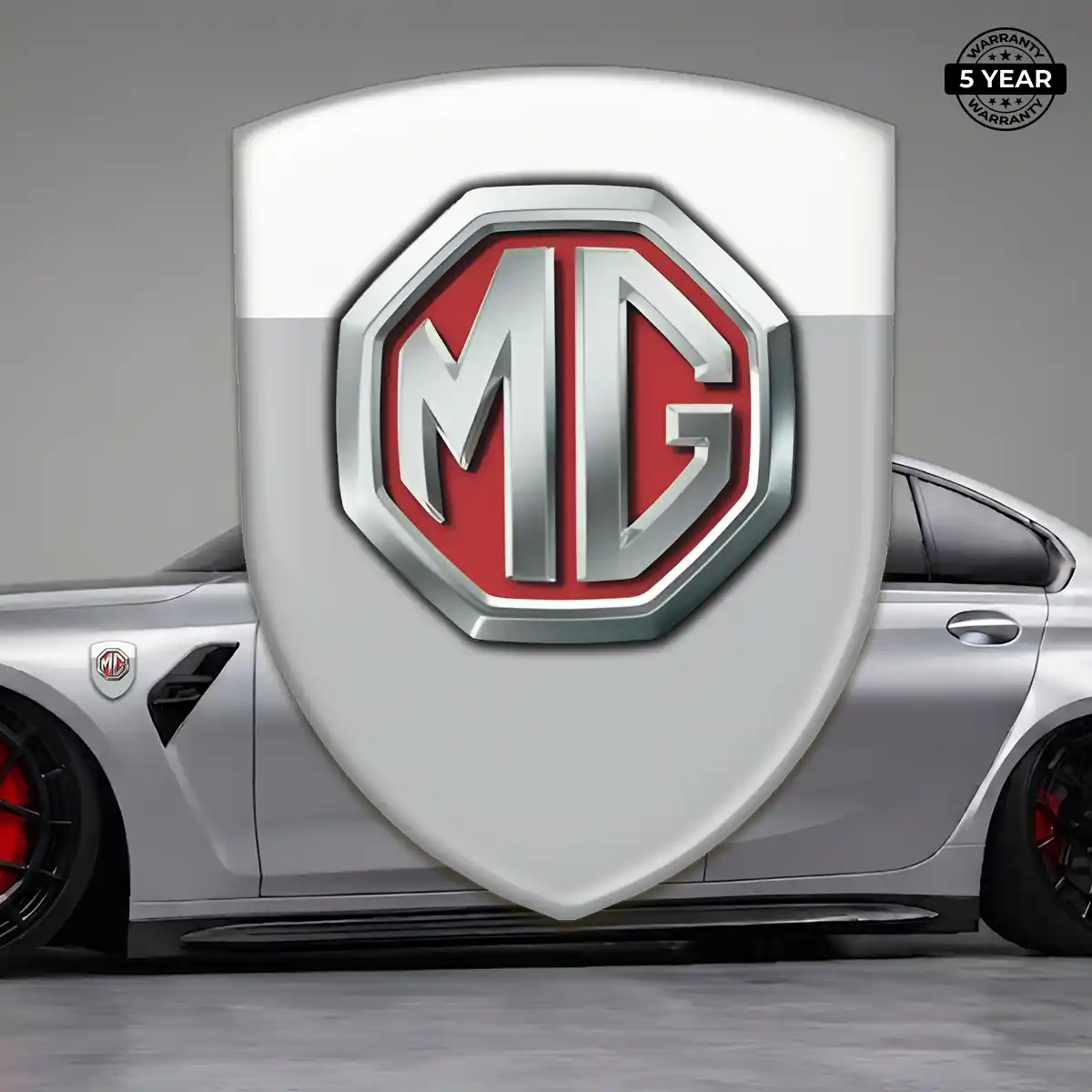 MG Resin Emblem Sticker Refined Design