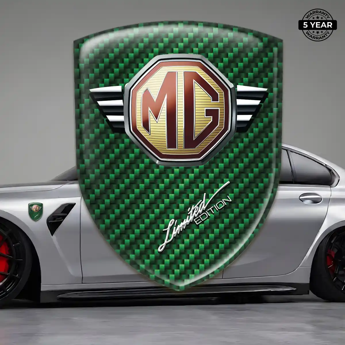 MG Self Adhesive Emblem Sticker Cabin Style
