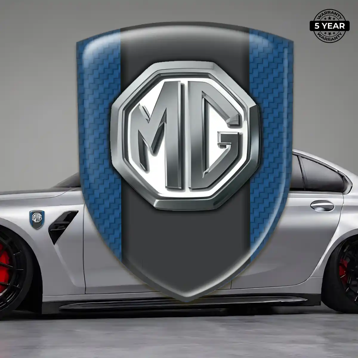 MG Self Adhesive Emblem Sticker Elite Finish