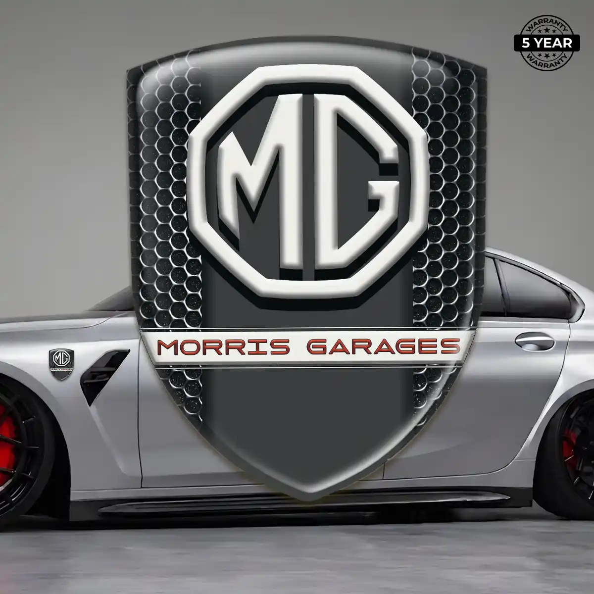 MG Self Adhesive Emblem Sticker Refined Design