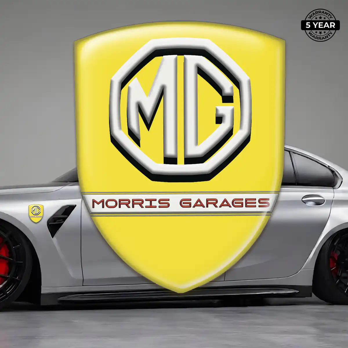MG Self Adhesive Emblem Sticker Resin Elite