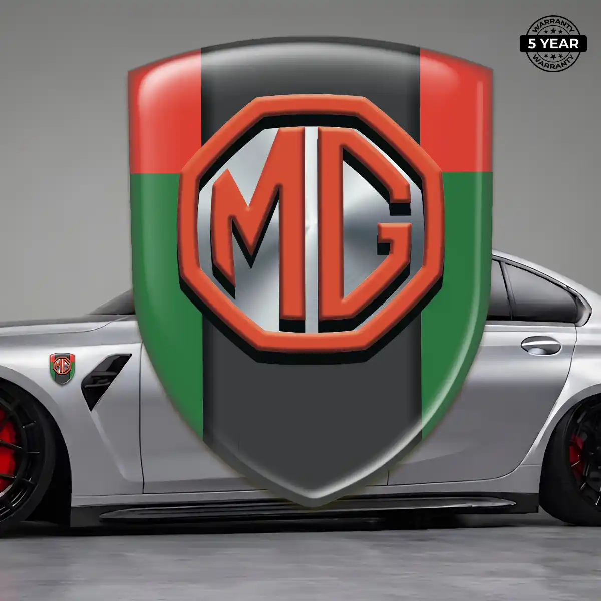 MG Silicone Badge Cabin Style