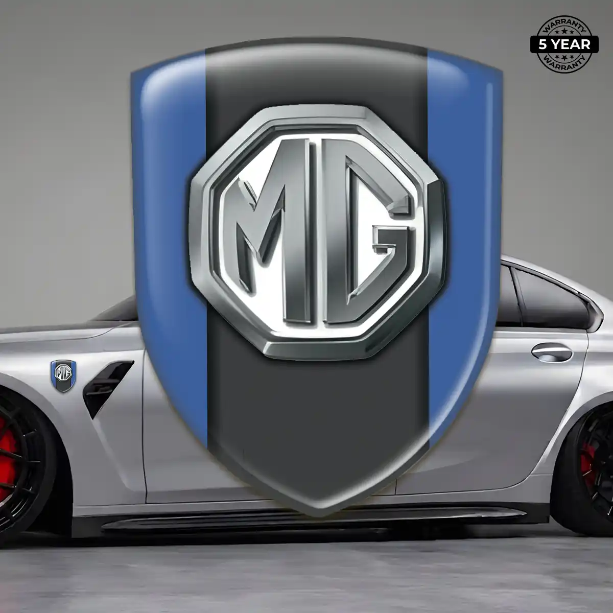 MG Silicone Badge Prime Quality