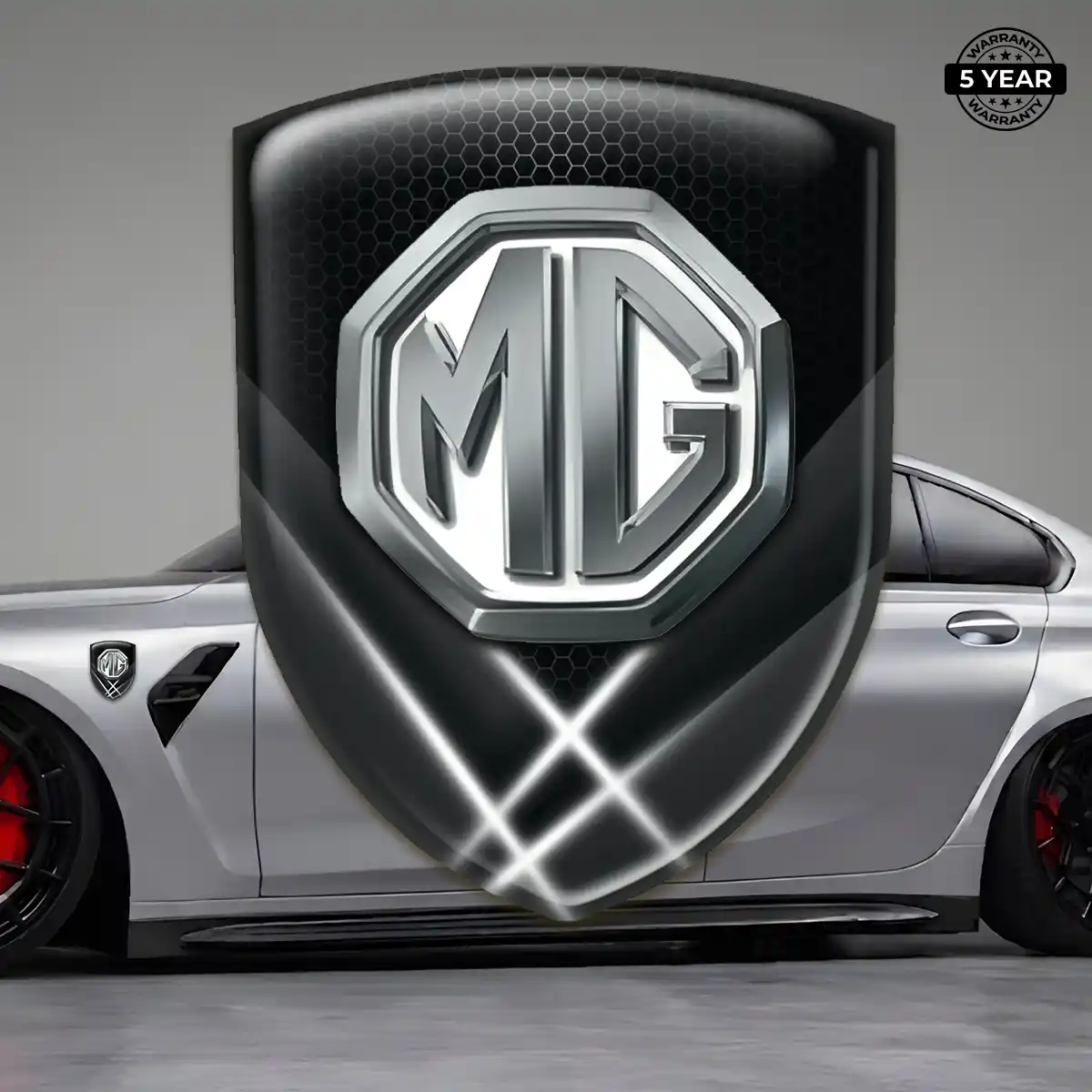 MG Silicone Badge Refined Design