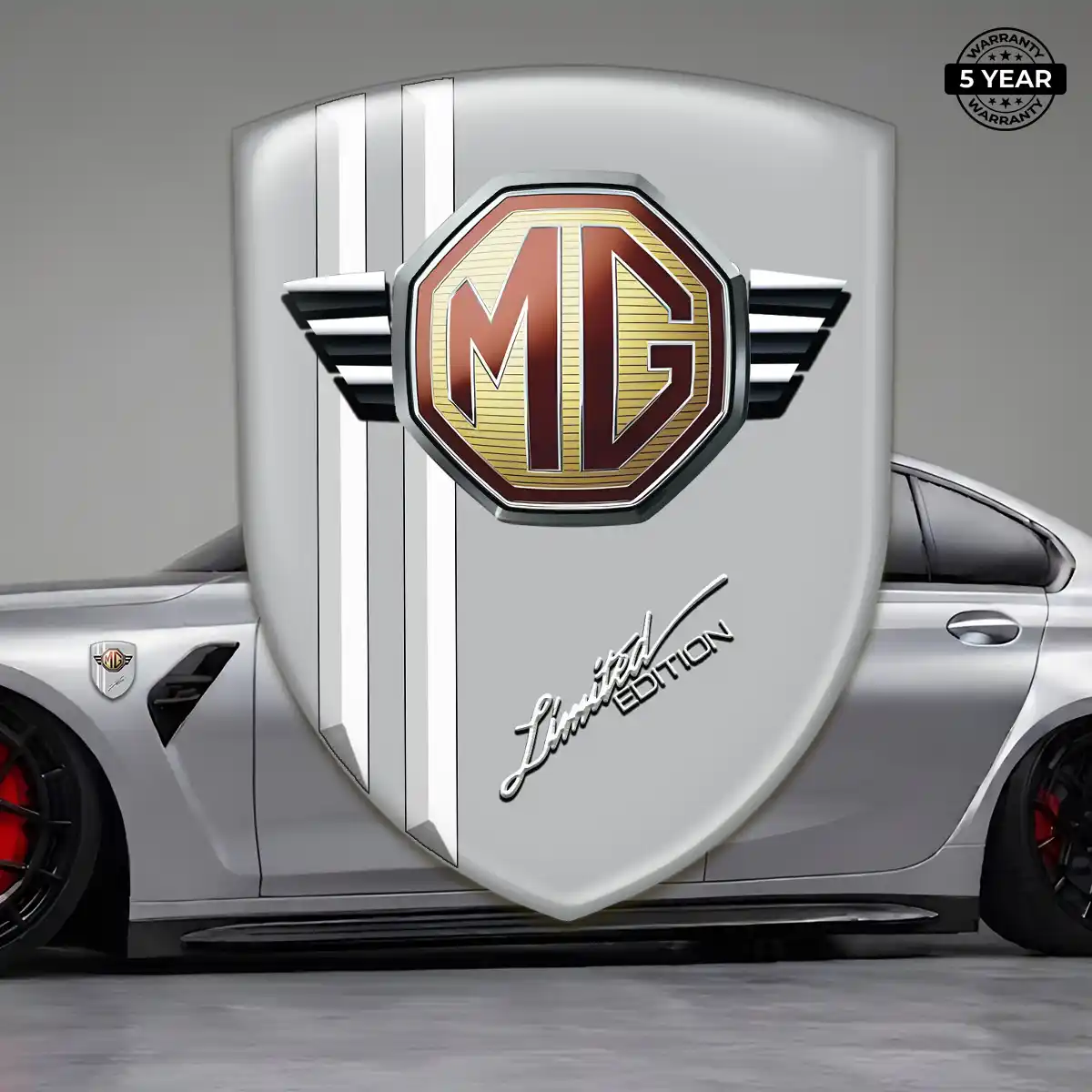 MG Silicone Emblem Elite Finish