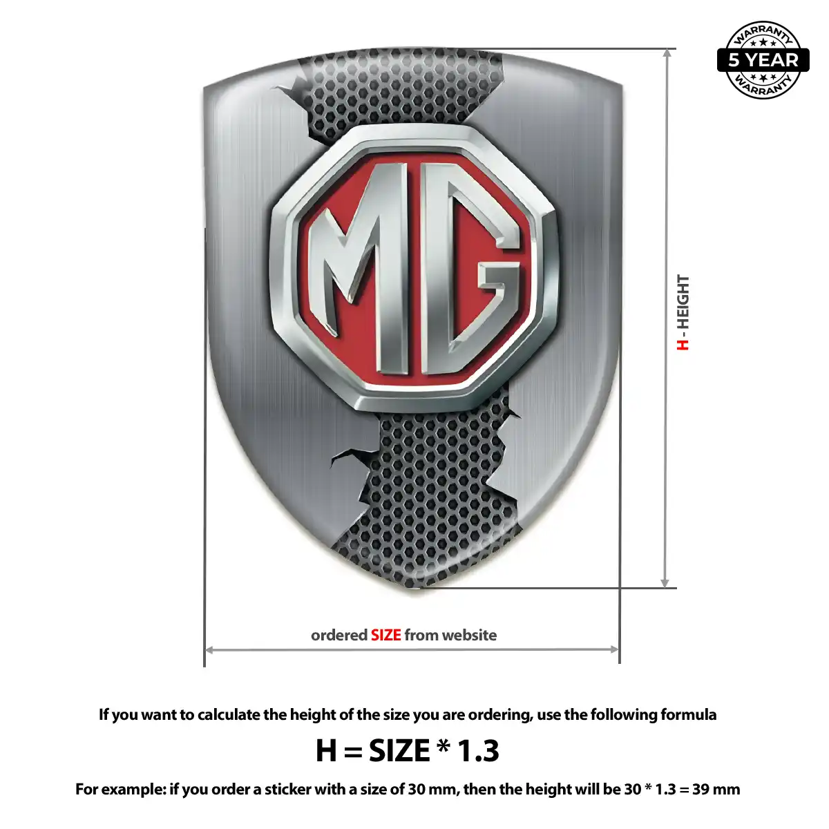MG Silicone Emblem Exclusive Series